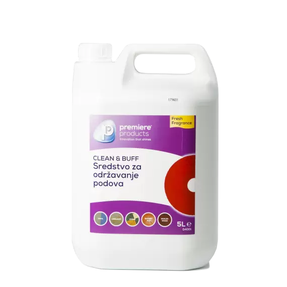 Clean & Buff sredstvo za održavanje podova sa sjajem, 5 litara